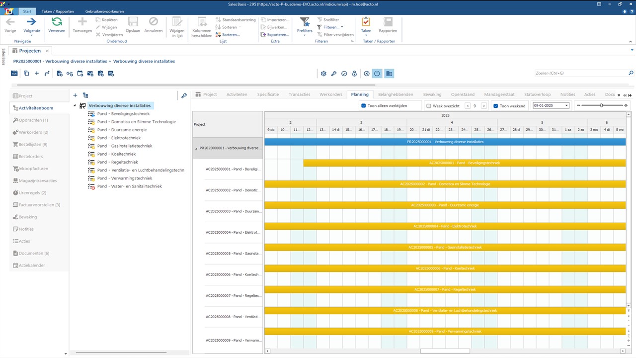 ActoBusiness Projecten